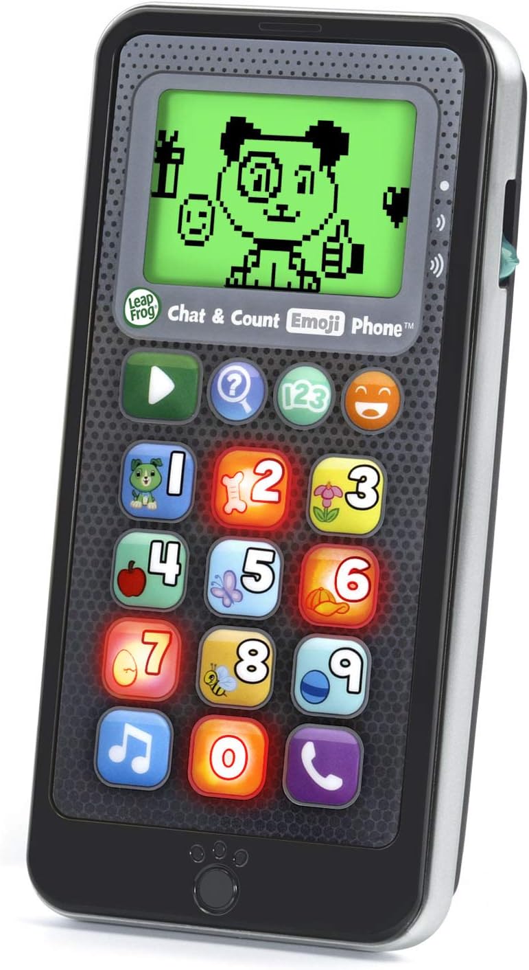 Digital Toddler Toy Phone with 15+ Learning Games, Songs & Numbers - product photo