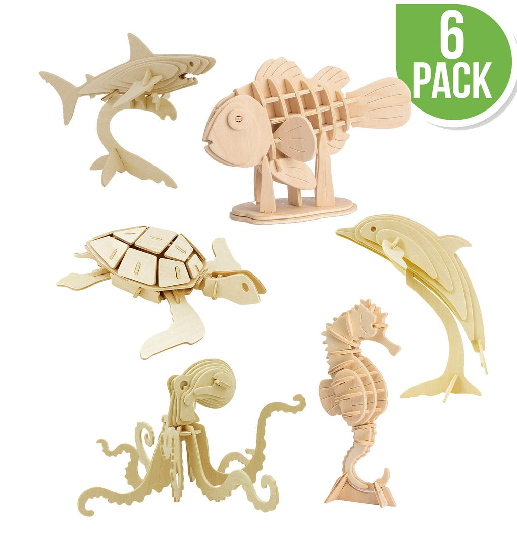 3D Sea Animals Puzzle