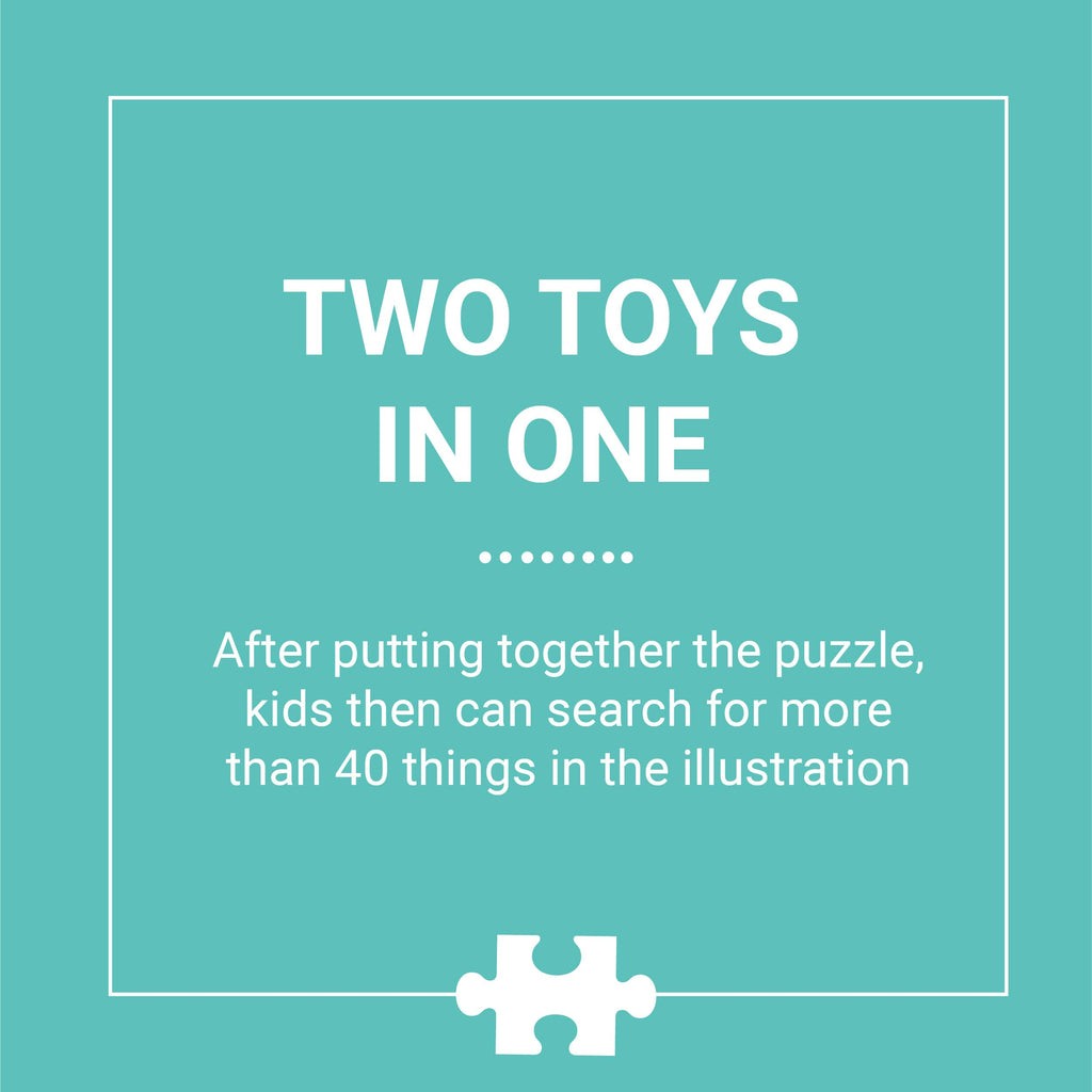 Mudpuppy Ocean Life Search & Find Puzzle, 64 Pieces