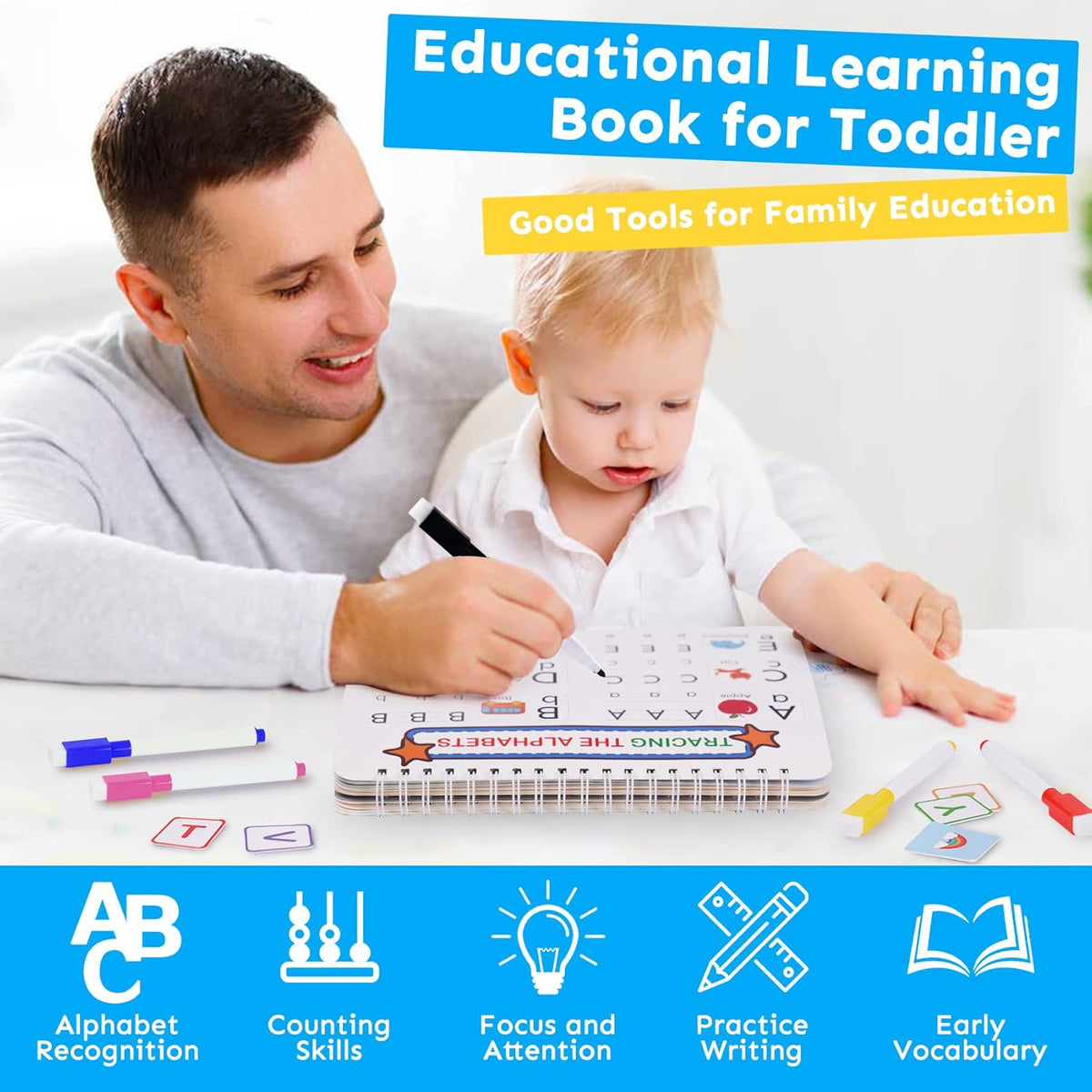 Montessori Color Learning Binder with 10 Preschool Activities