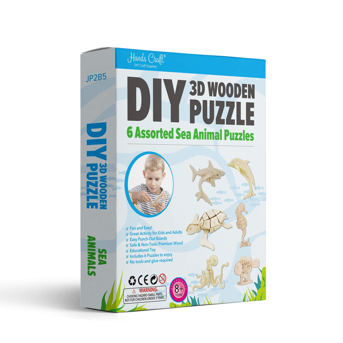 3D Sea Animals Puzzle