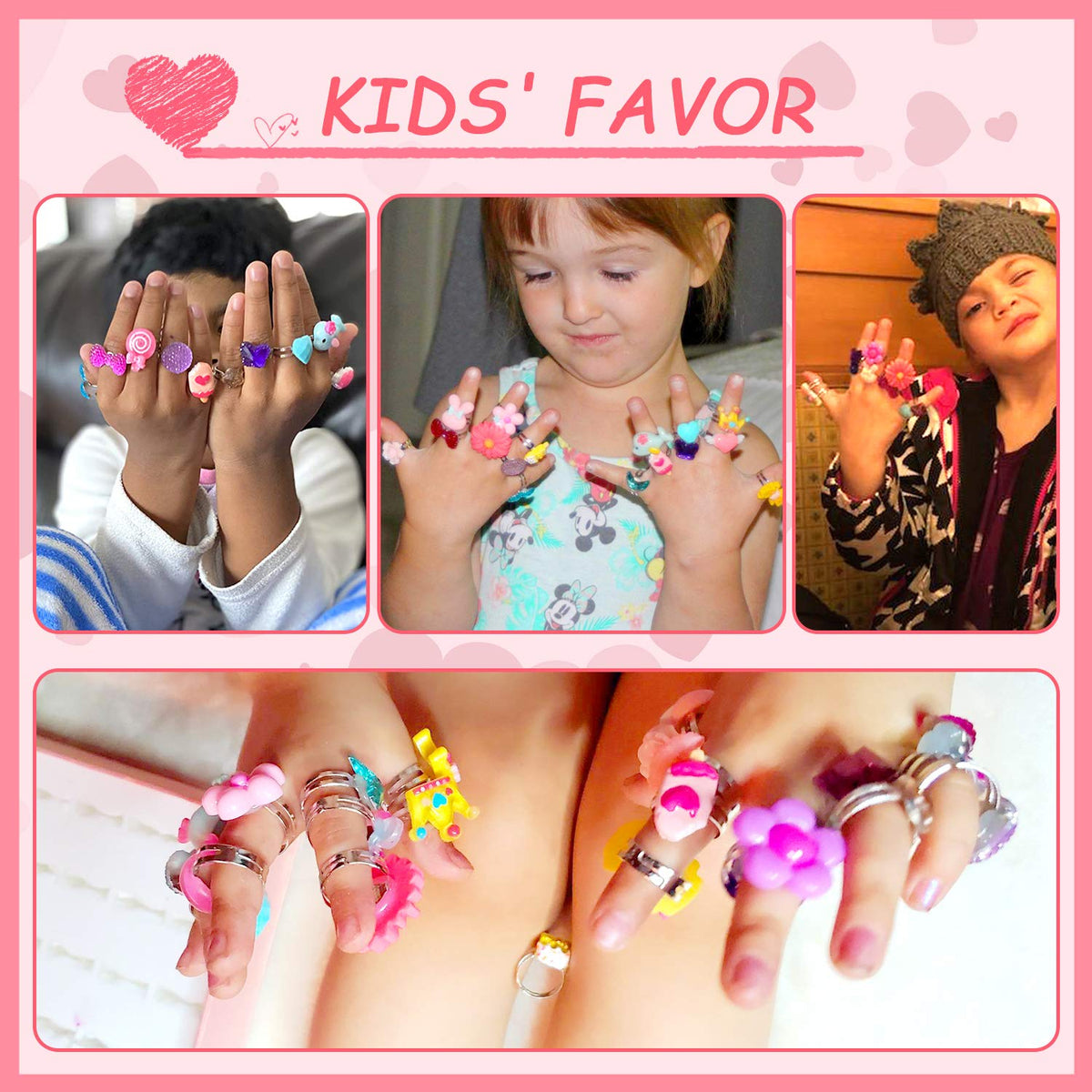 Sweet Fairy Tale Rings