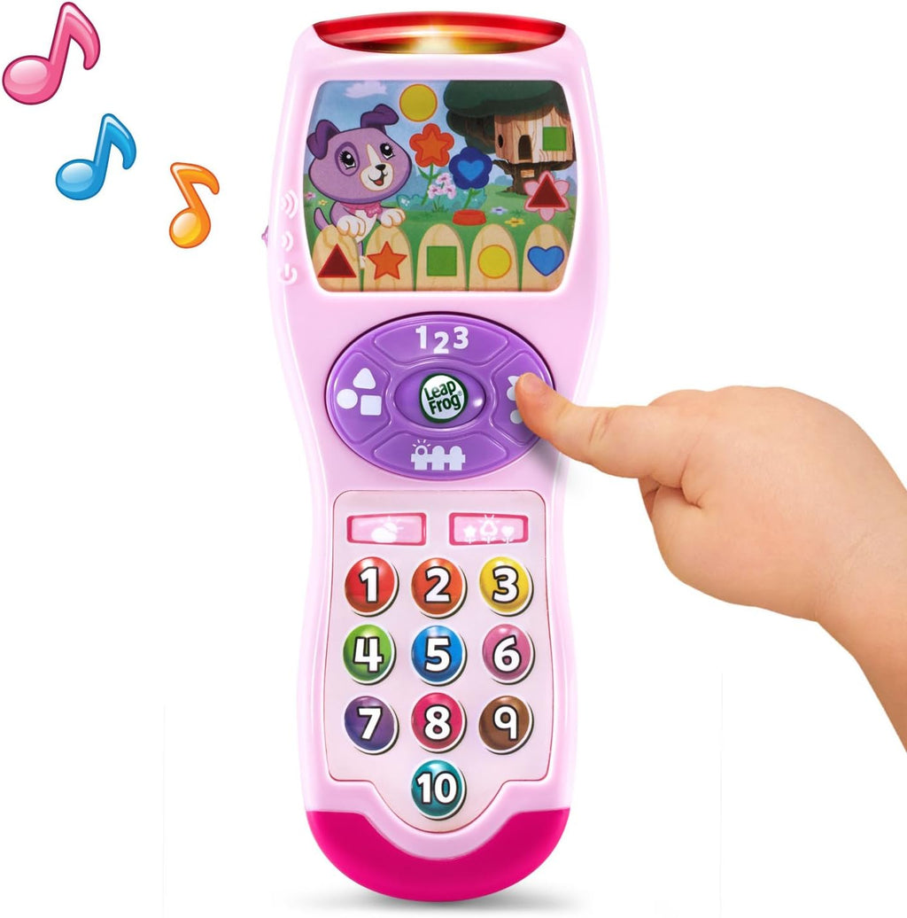 Toddler Learning Remote Toy with 65+ Sounds, 10+ Lights & Weather - product photo