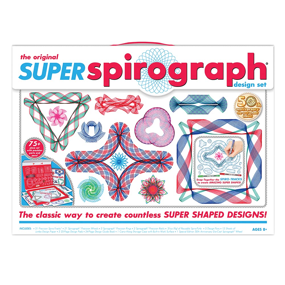 Super Curvy Patterns Spirograph