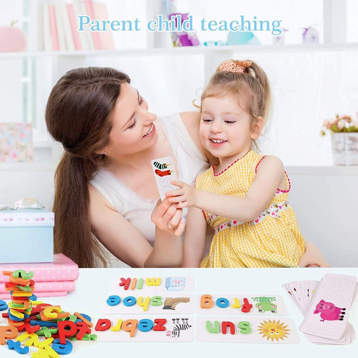 Wooden See & Spell Alphabet Matching Game