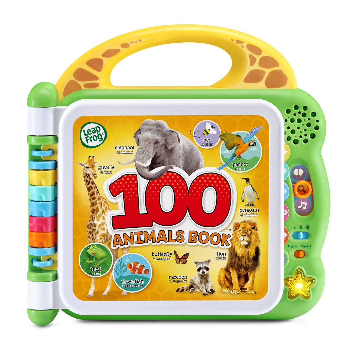 LeapFrog 100 Animals Book, Interactive Bilingual Learning Toy - product photo