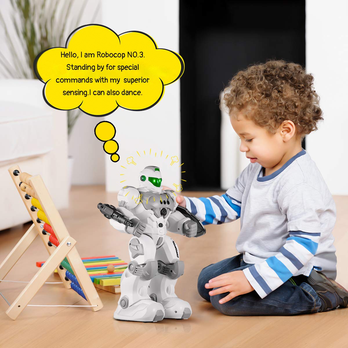 VAV Programmable RC Robot with Gesture Control & Remote