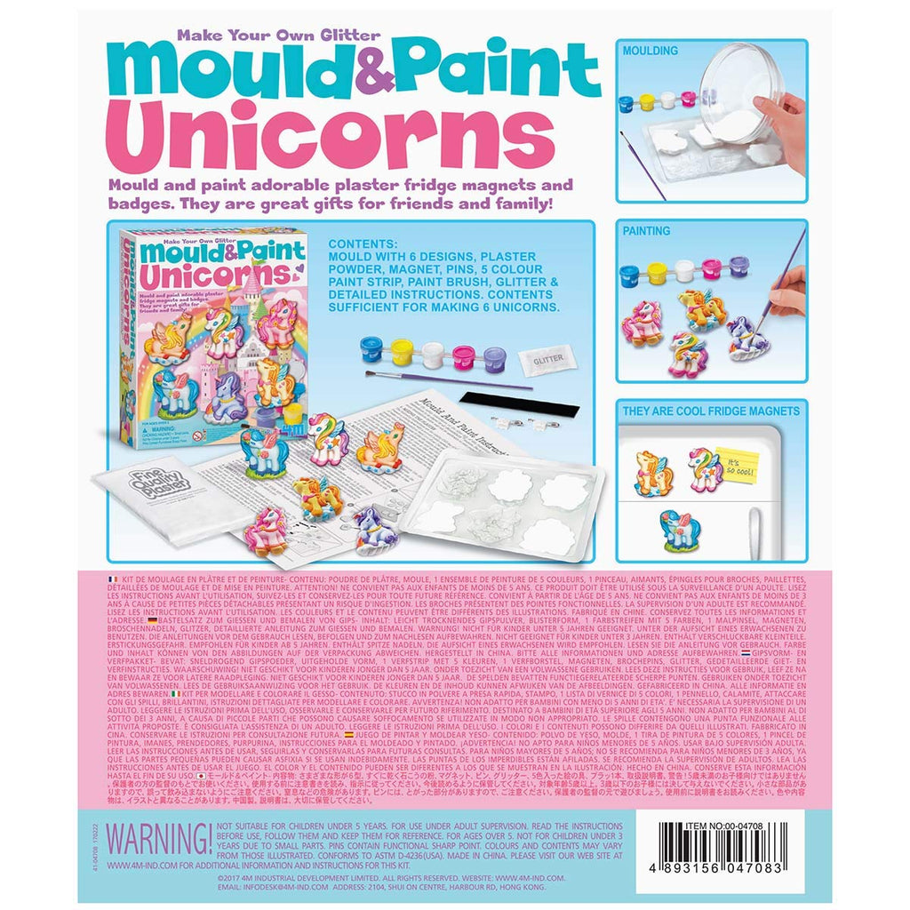 Unicorns Mold & Paint Kit