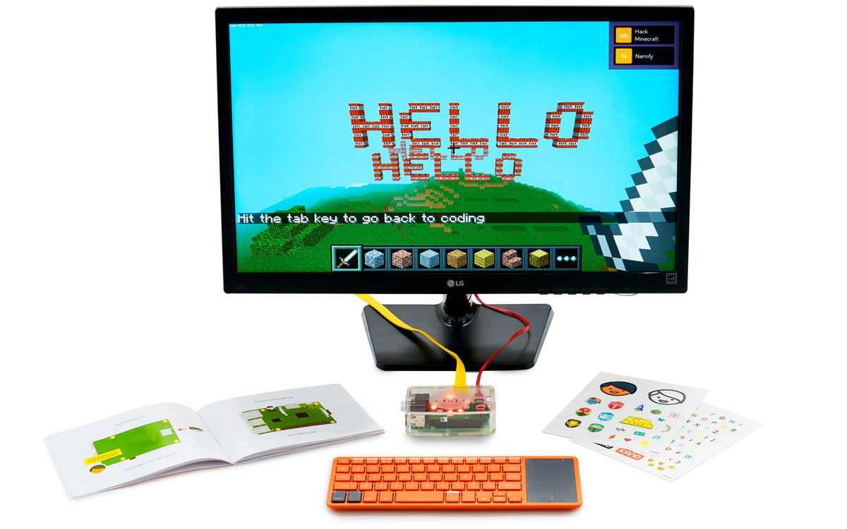 Kano Computer Kit with Raspberry Pi 3, 100+ Coding Challenges