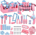 Constructive Kids STEM Building Tool Set Pink Edition