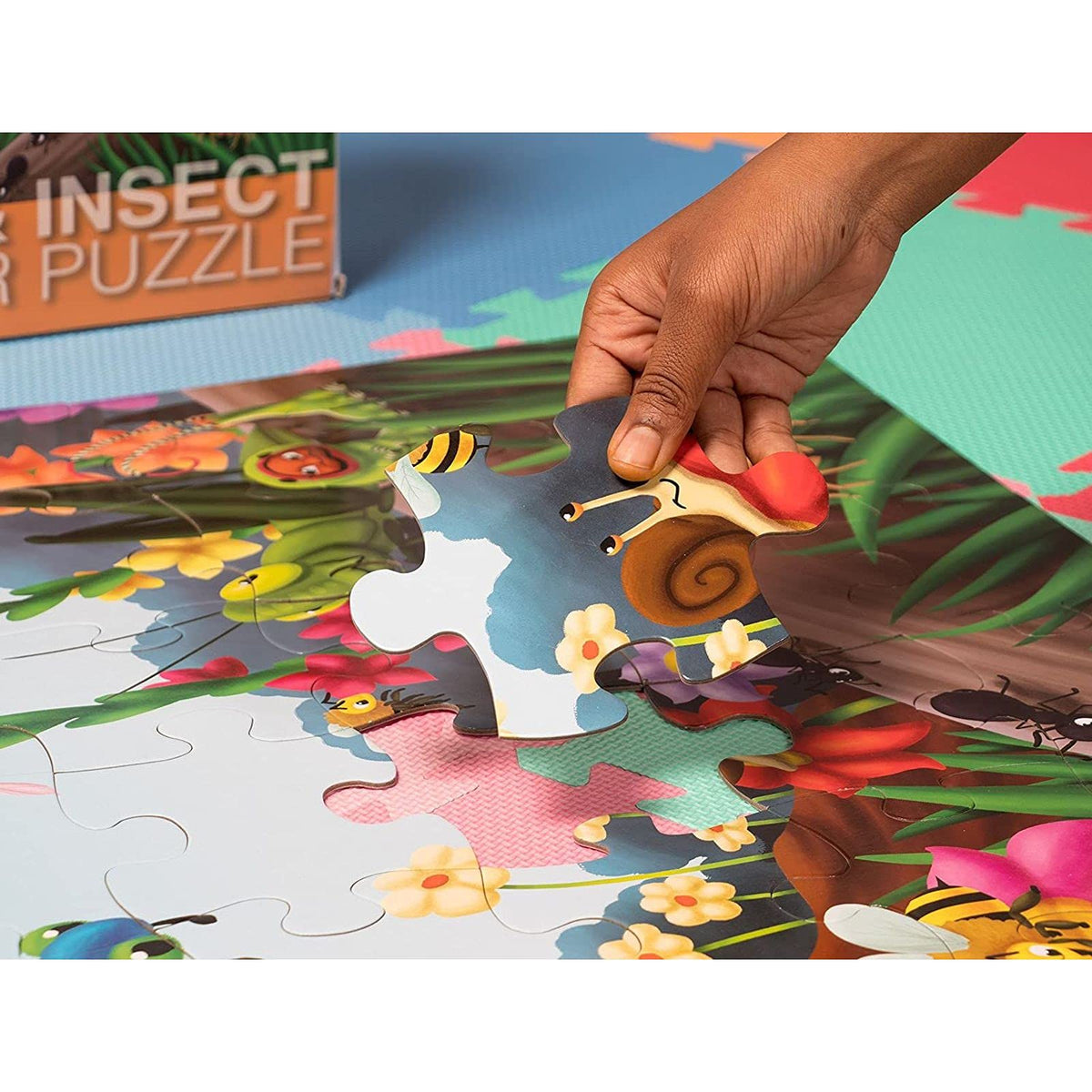 World of Bugs And Insects - 48 Pieces Floor Puzzle