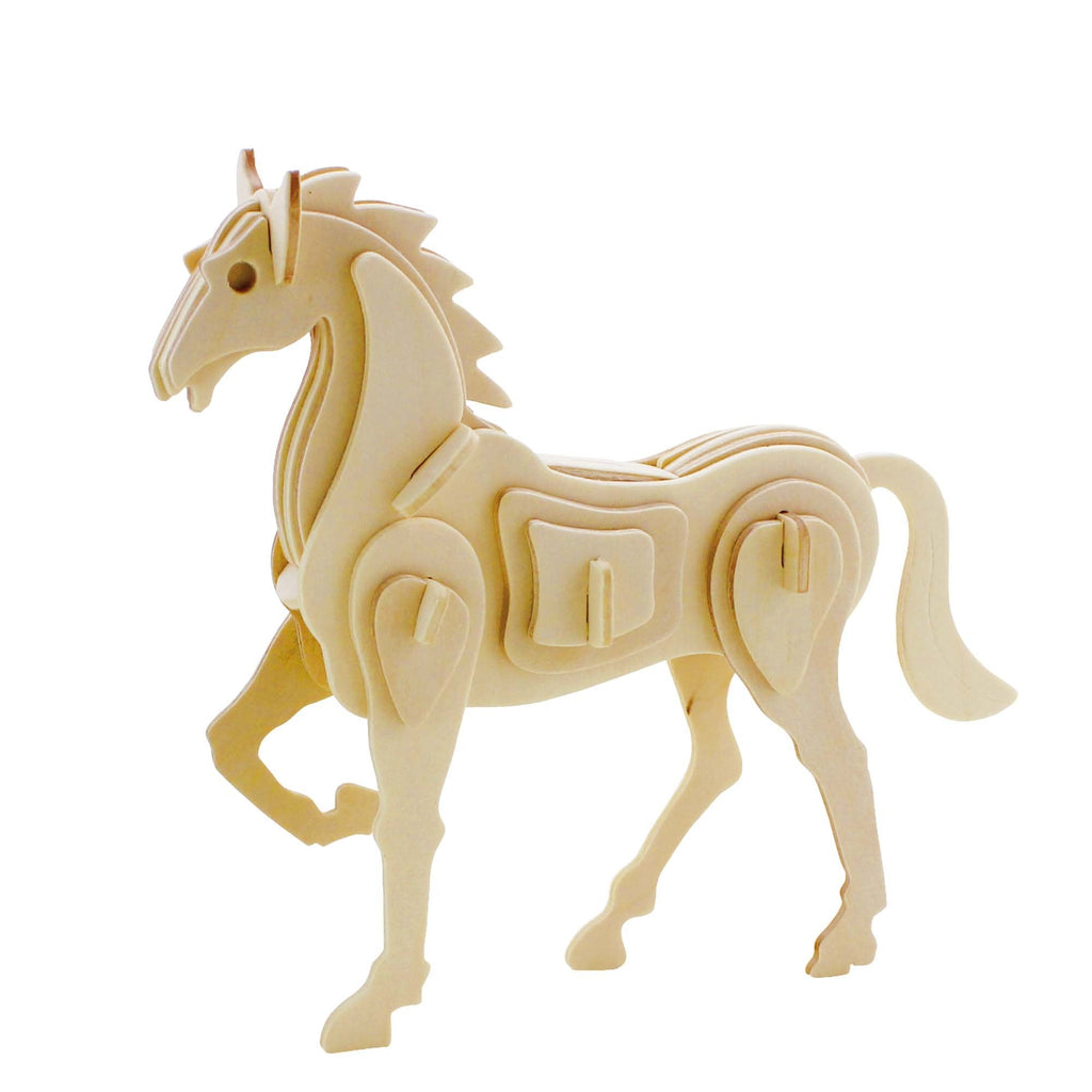 Wooden Farm Animals 3D Puzzle - 8 Pack
