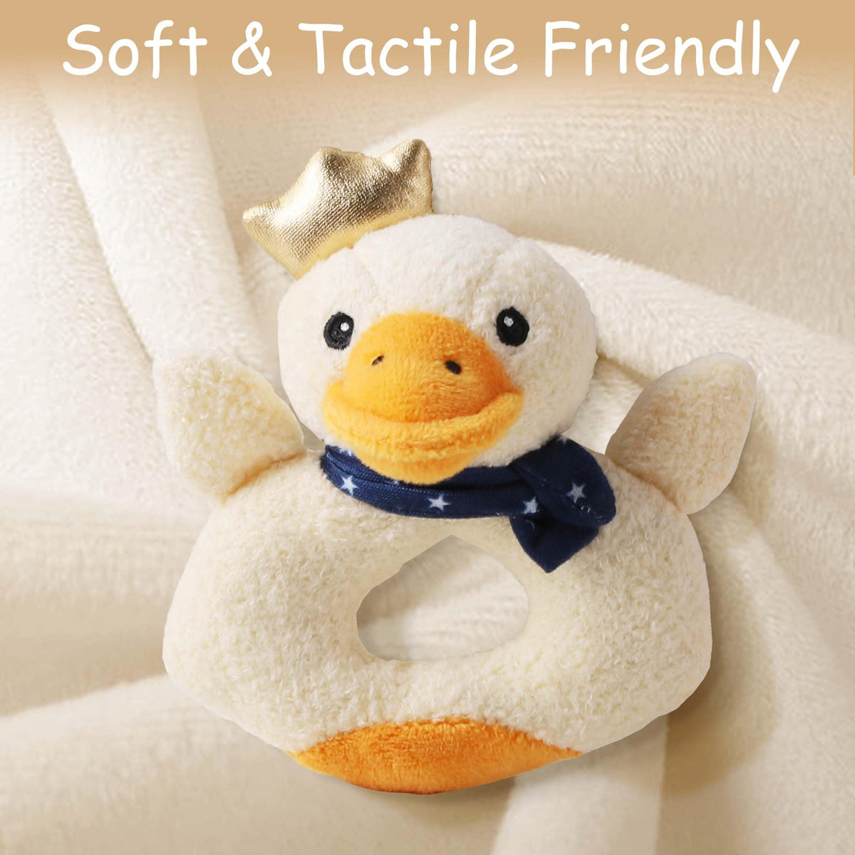 Farmer Friends Rattle Soft Plush Animals Set