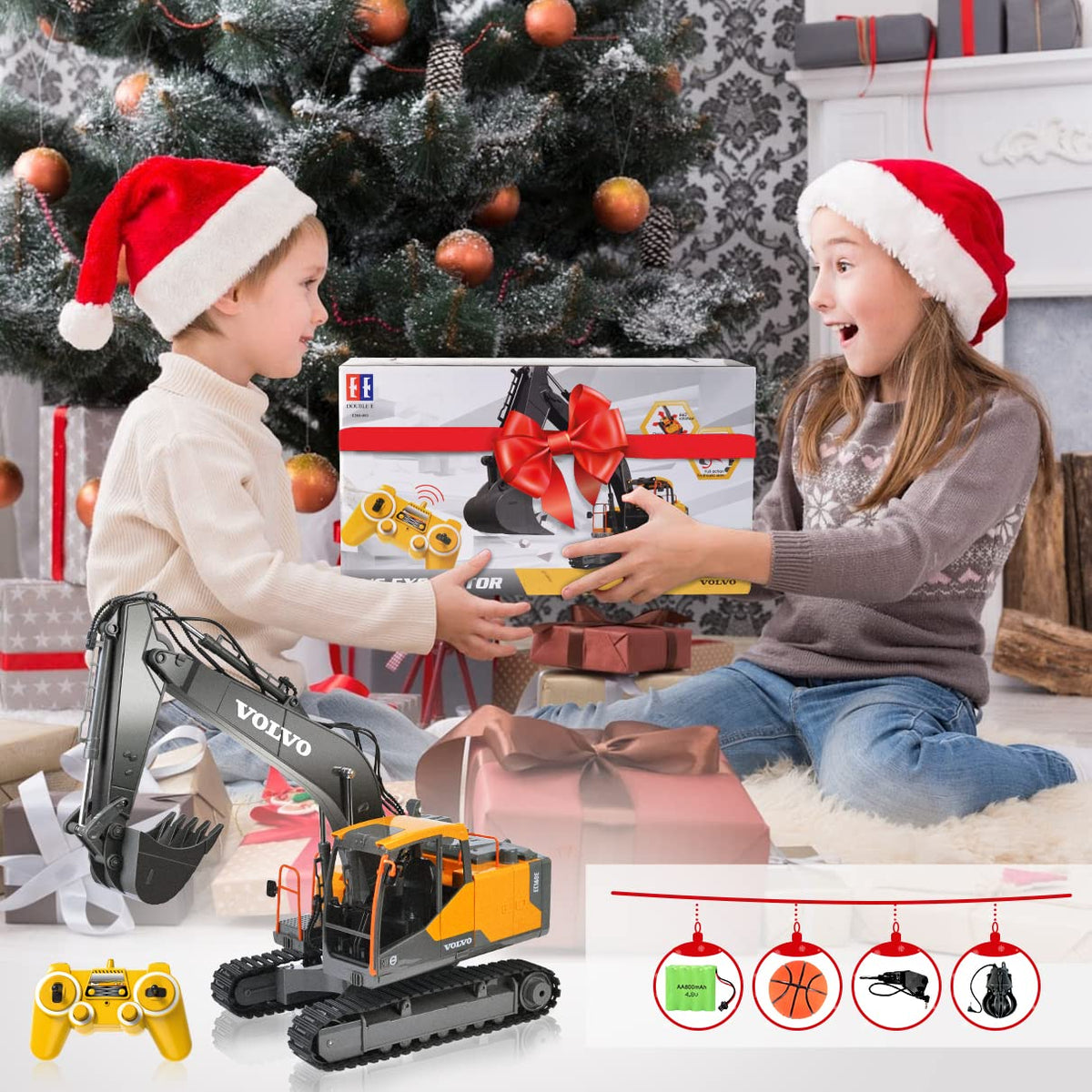 3 in 1 RC Construction Tractor