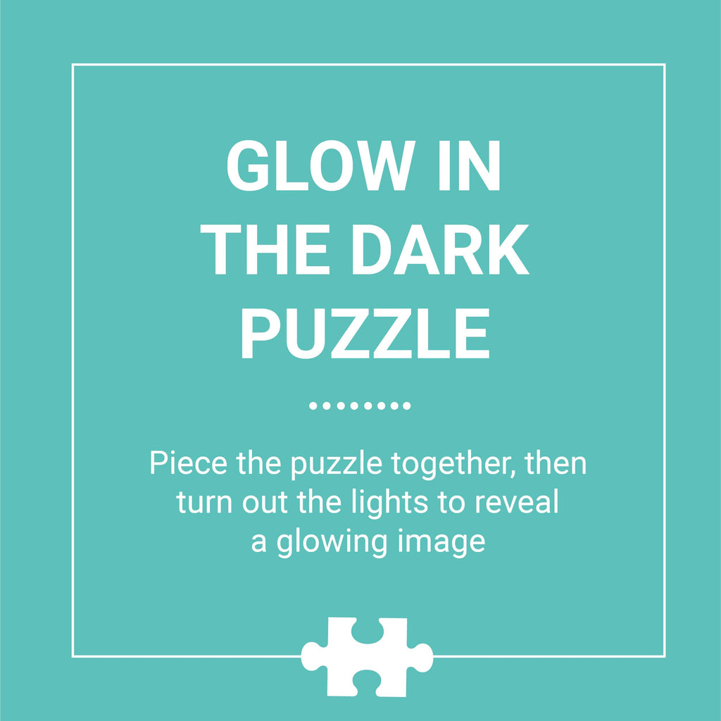Mudpuppy In the Forest Glow-in-the-Dark Puzzle, 100 Pieces