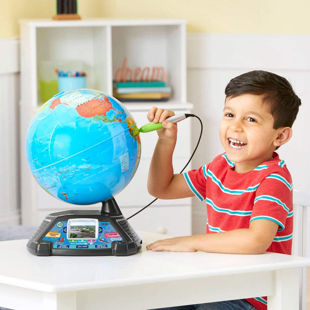 Interactive Learning Globe with Touch Pen, LCD Screen & 5+ Hours of Video