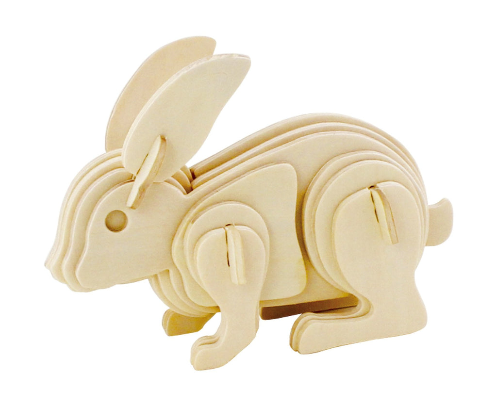 Wooden Farm Animals 3D Puzzle - 8 Pack