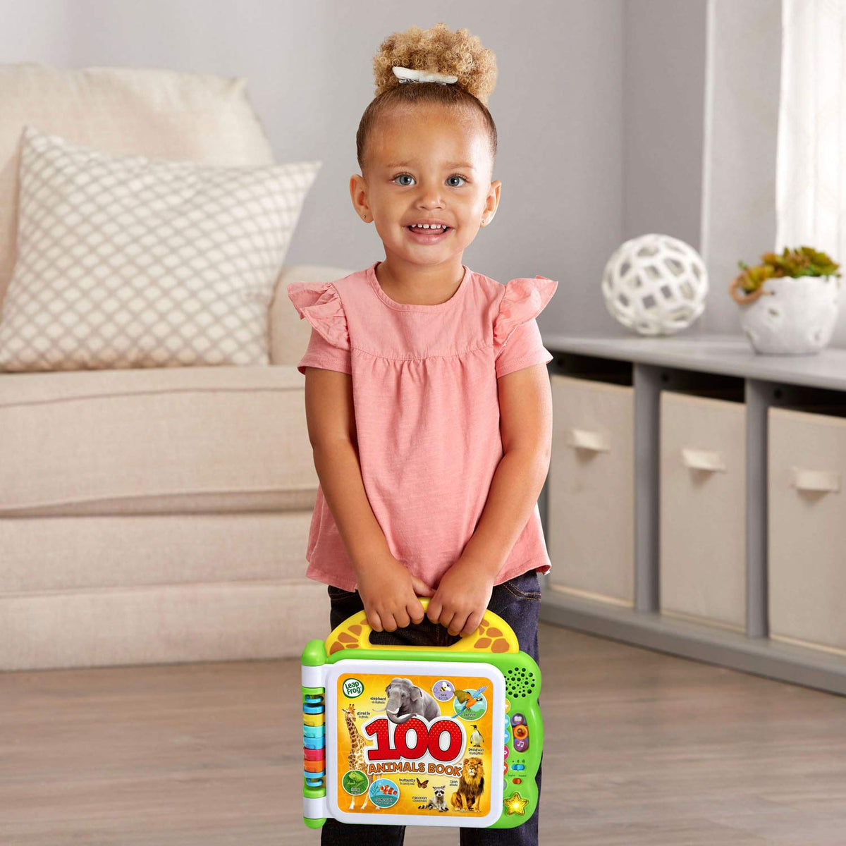 LeapFrog 100 Animals Book, Interactive Bilingual Learning Toy - product photo