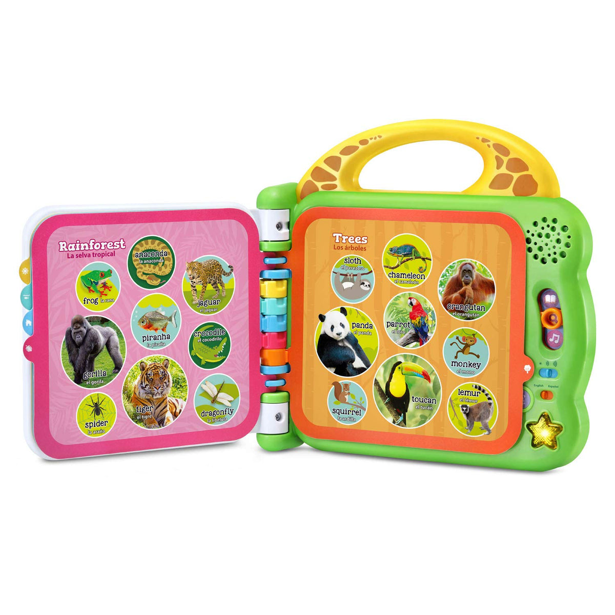 LeapFrog 100 Animals Book, Interactive Bilingual Learning Toy - product photo