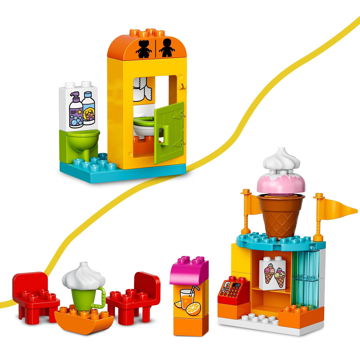 LEGO DUPLO Big Fair Amusement Park Building Set (10840)