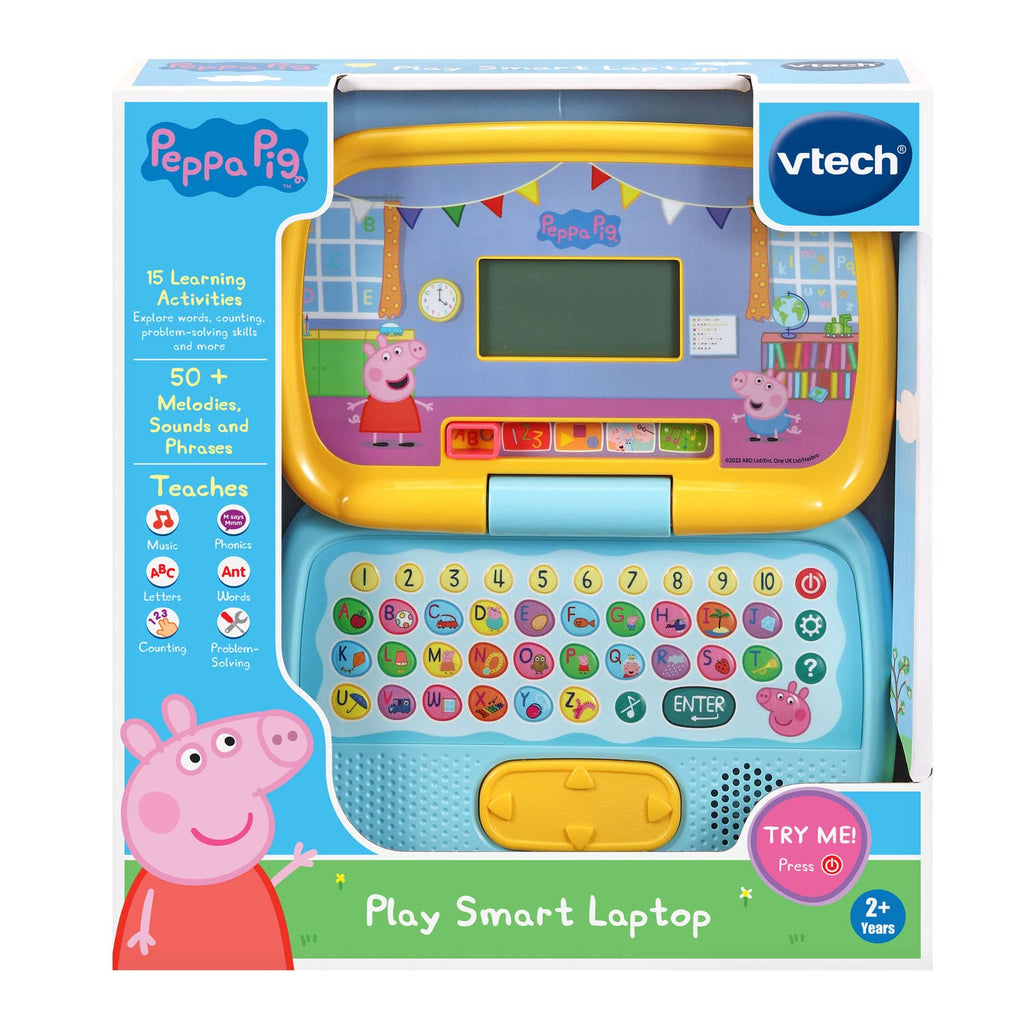 Peppa Pig Smart Adventure Laptop A World of Fun and Learning for Kids - product photo