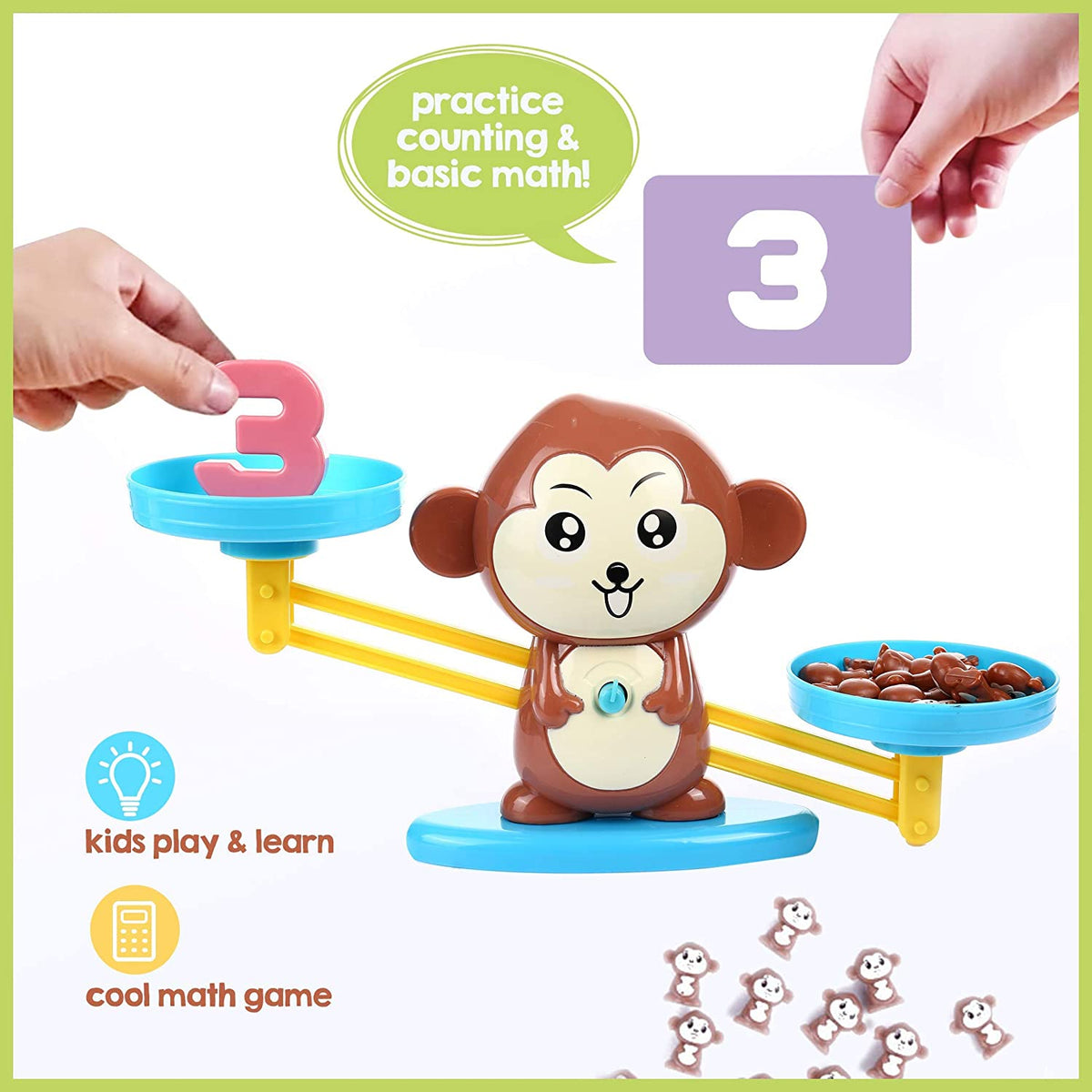 Monkey Balance Counting & Math Game