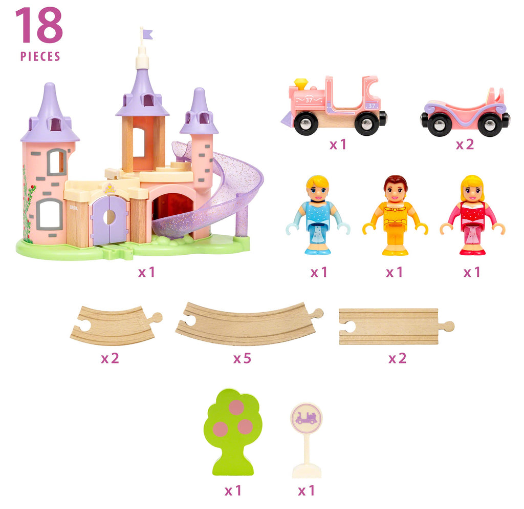 Magical Disney Princess Castle Set For Kids