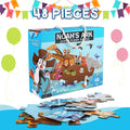 48-Piece Animal Cruise Floor Puzzle, 3 × 2 Feet