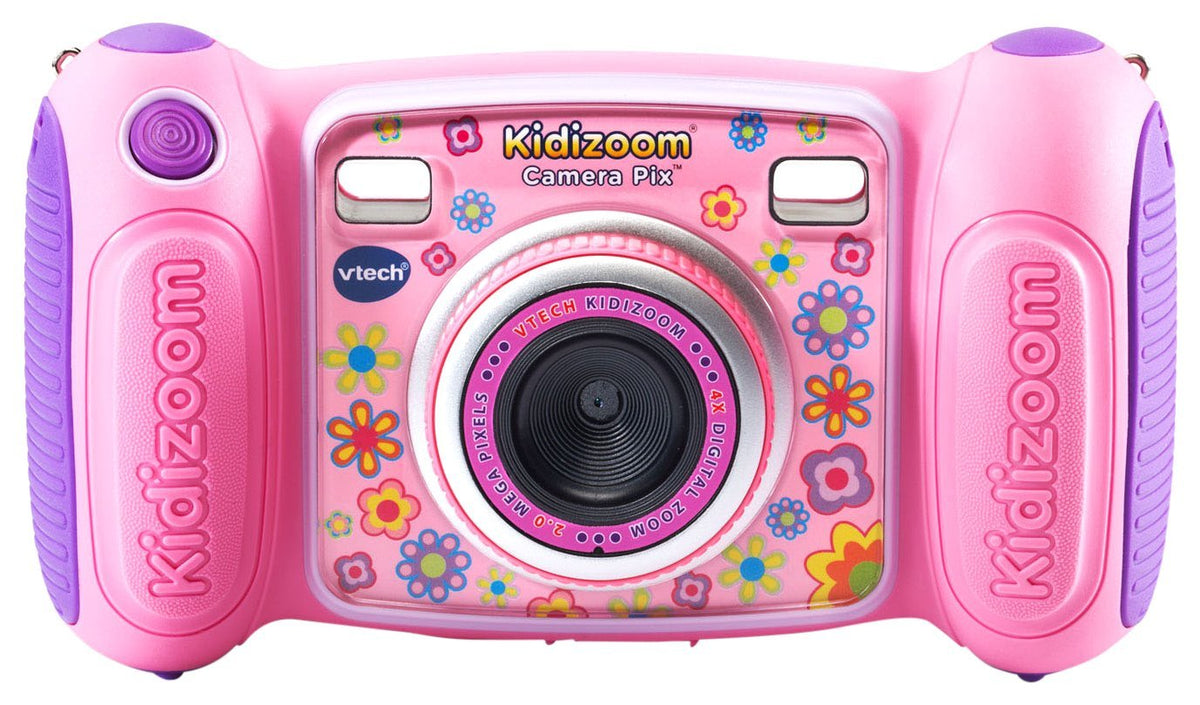 Pink VTech KidiZoom Camera Pix viewed from the front