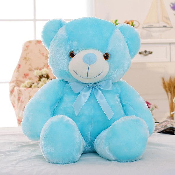 Tap-to-Glow LED Teddy Bear