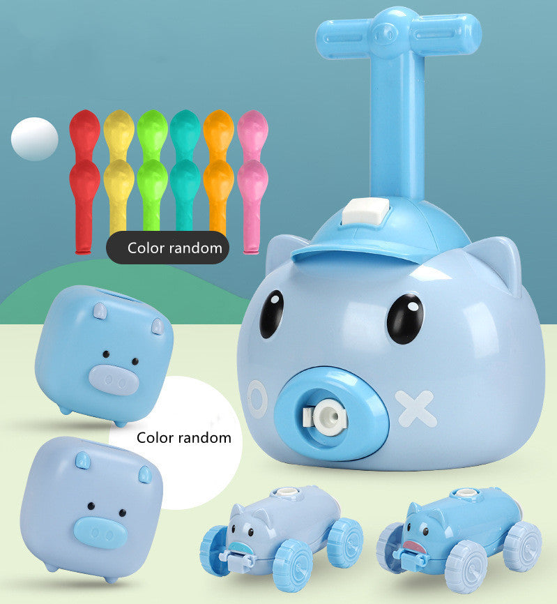 Piggy Balloon Car Playset