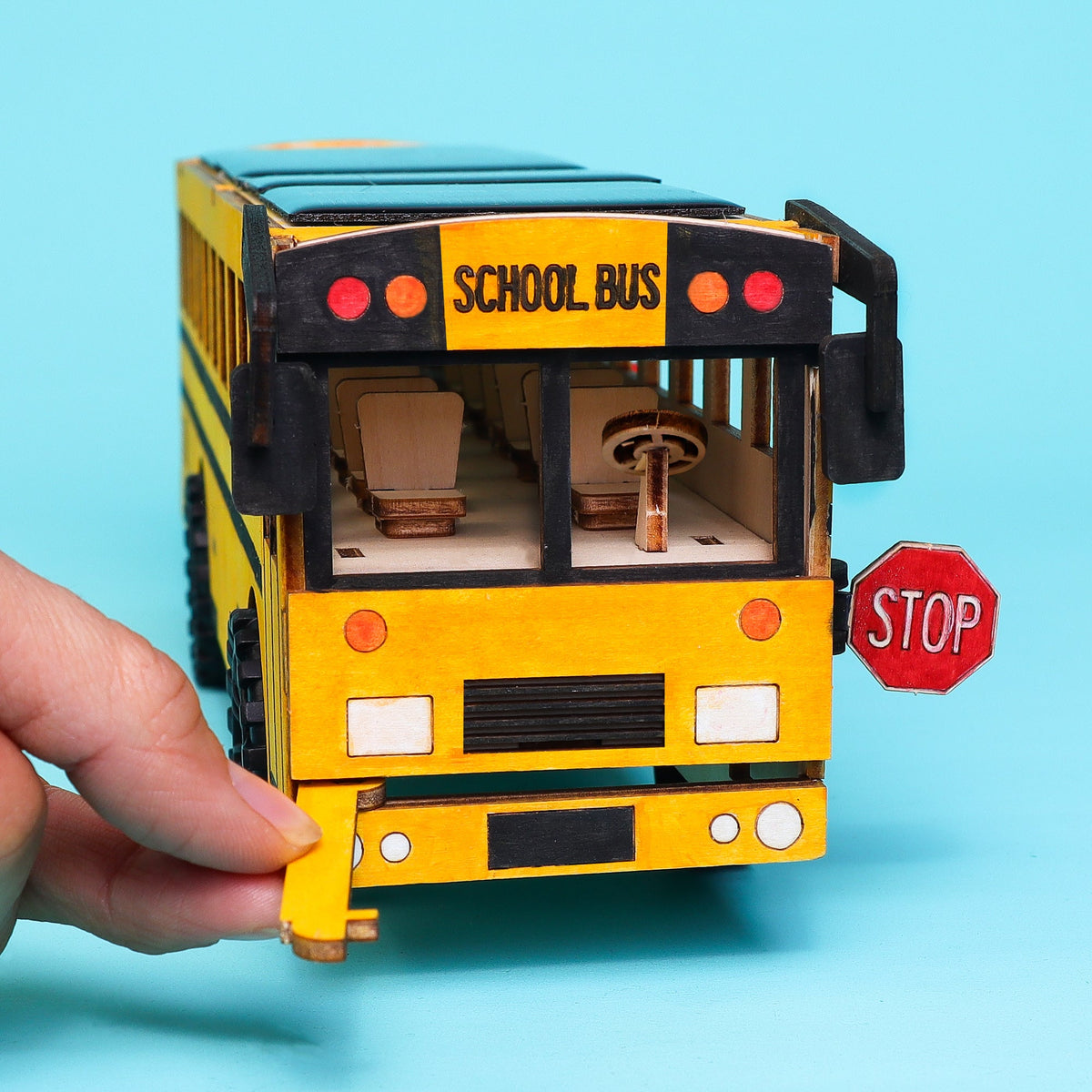 Solar & Battery School Bus STEM Kit by Kitsville, image 4 of 10