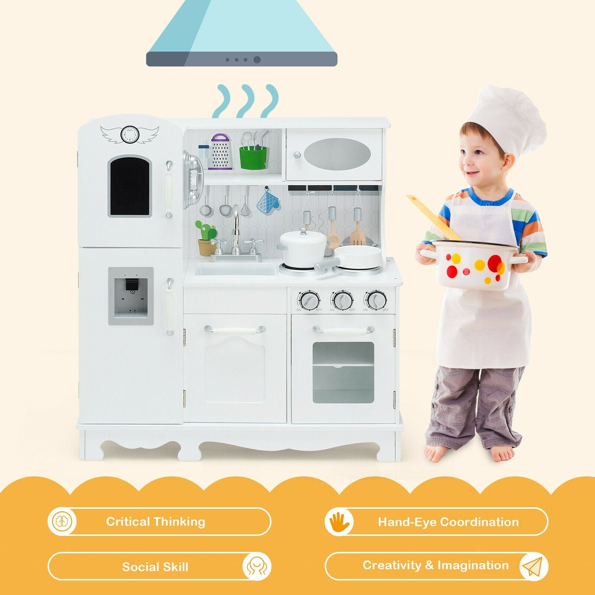 Little Chef Play Kitchen with Water Dispenser