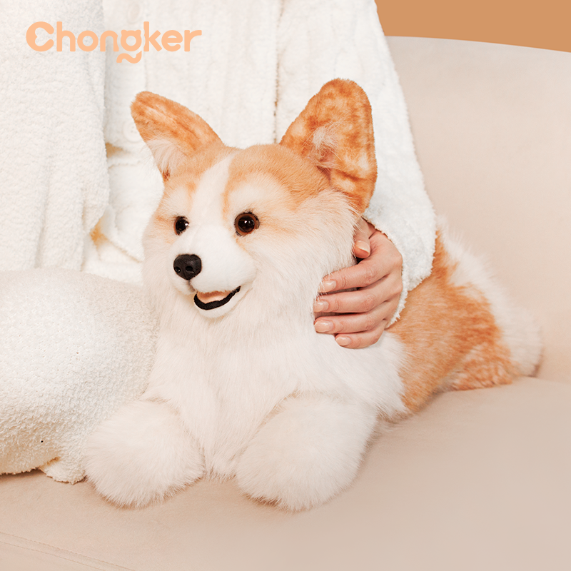 2.2lbs Corgi Dog Plush – Handmade Realistic Weighted for Dog Lovers  by Chongker, image 2 of 14