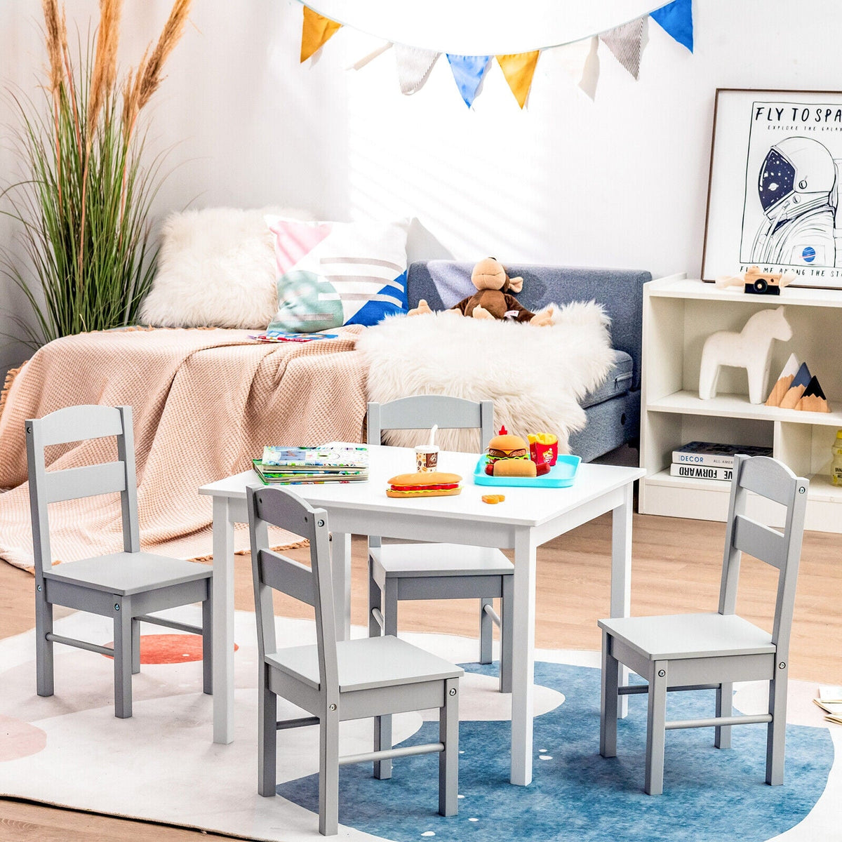 Little Gatherings Table & Chairs — 5 Pieces