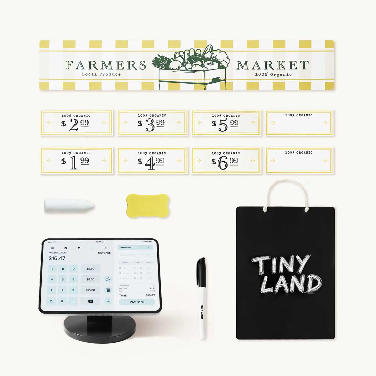 Tiny Land Wooden Grocery Store Playset — product image 12 of 12