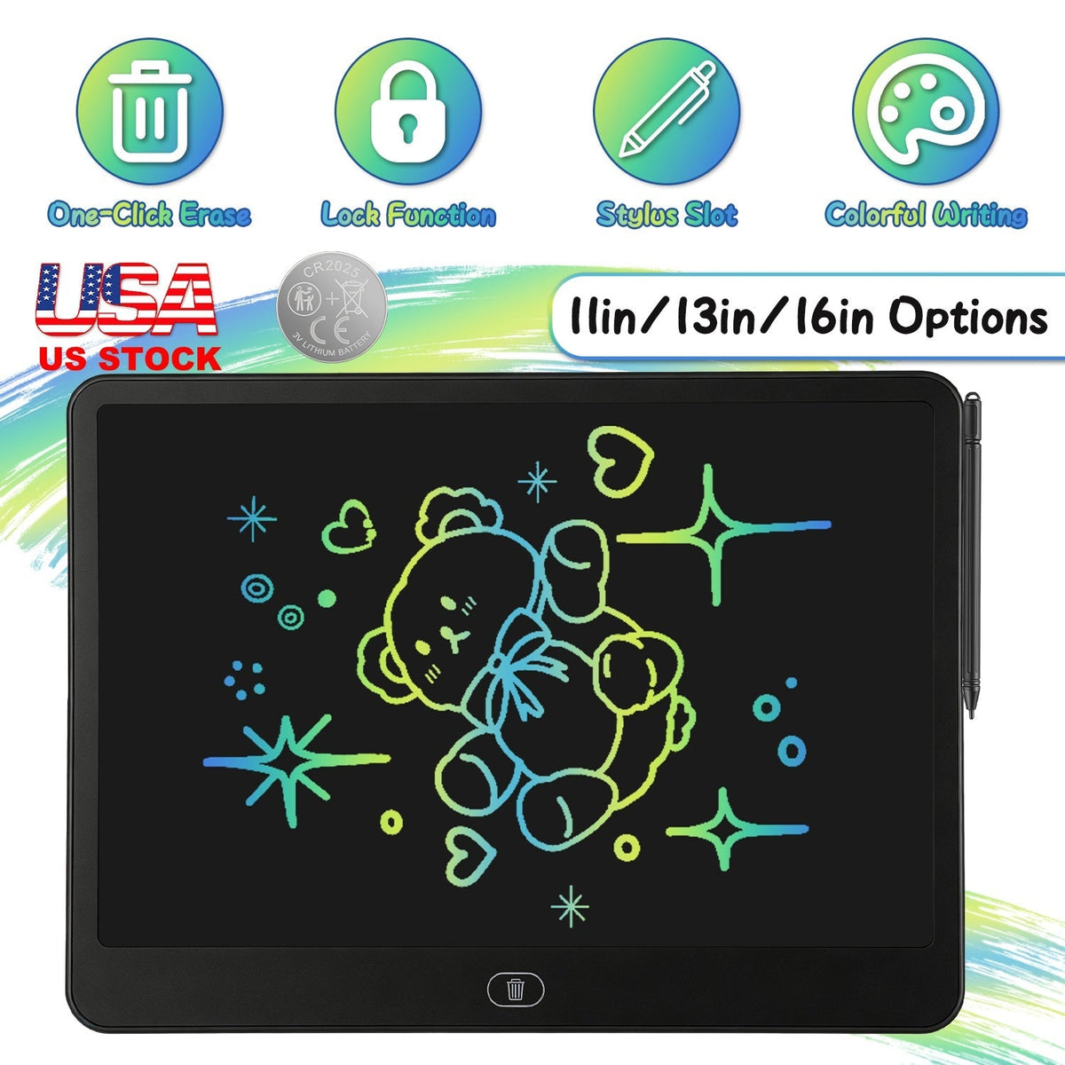 Doodle Dreams LCD Writing Tablet