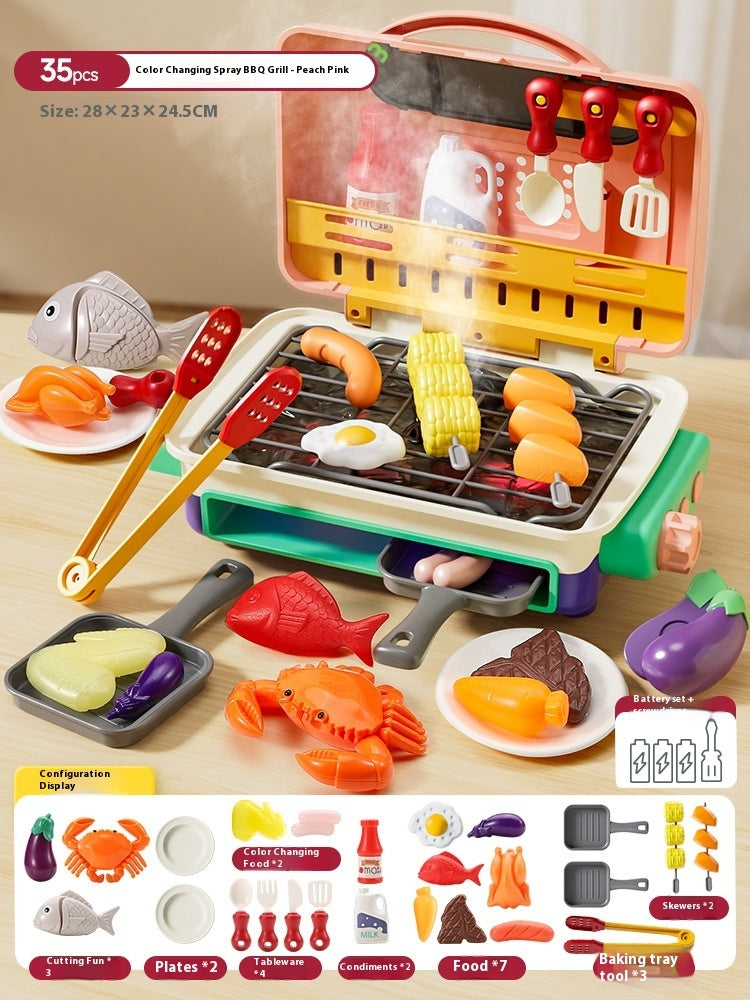 Pretend Barbecue Kitchen Set