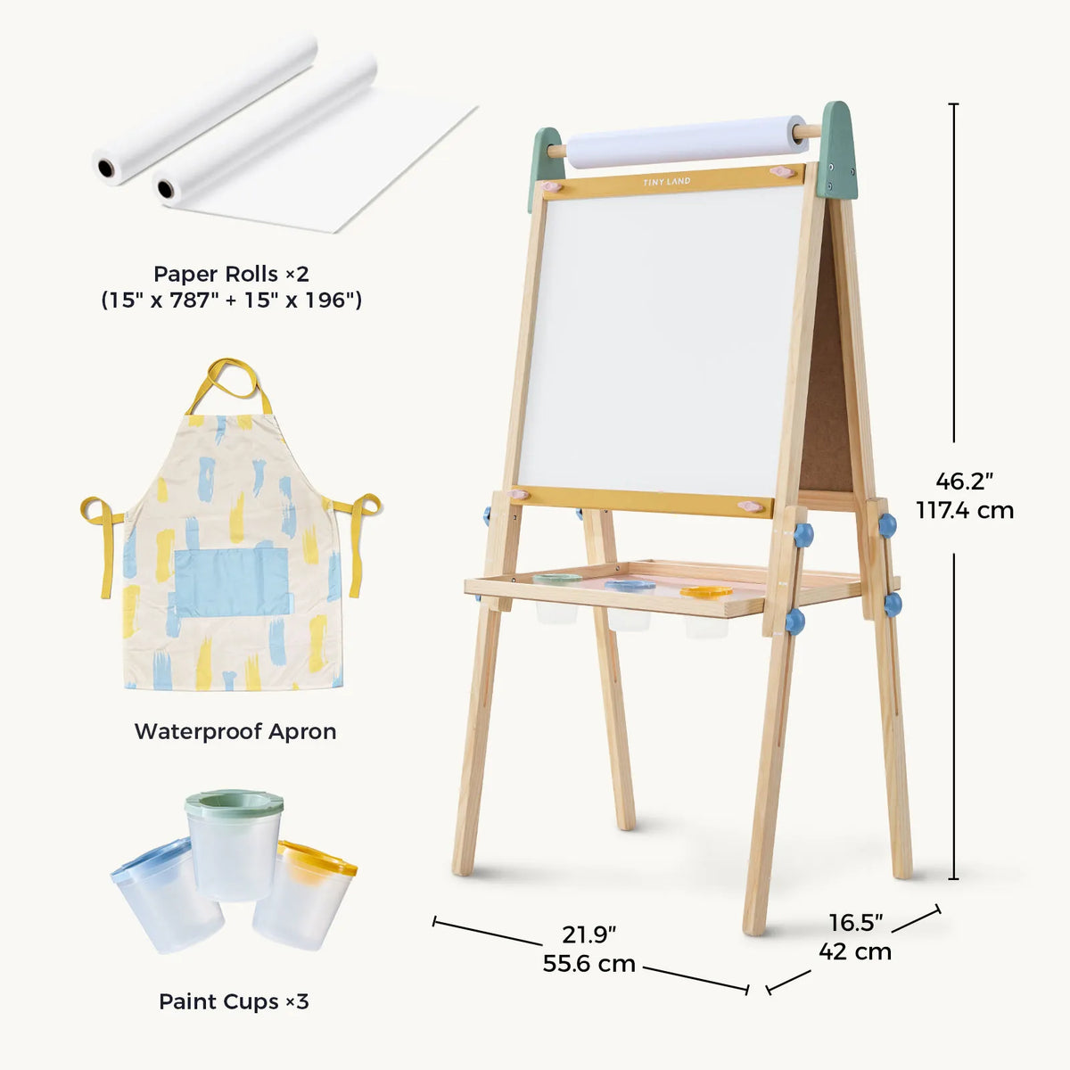 Tiny Land 3-in-1 Art Easel for Kids — product image 13 of 21