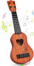 20-Inch Kids Ukulele with Nylon Strings & Real Tuning Gears