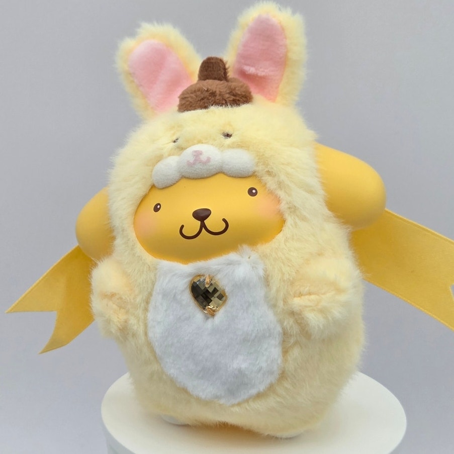 Sanrio Diamond Bunny Baby Figure — Pompompurin Sunny Diamond — product photo 1 of 3
