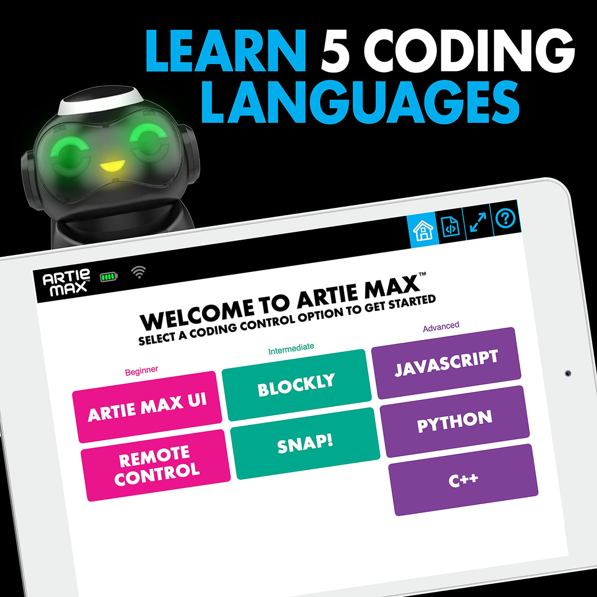 Educational Insights Artie Max Coding & Drawing Robot