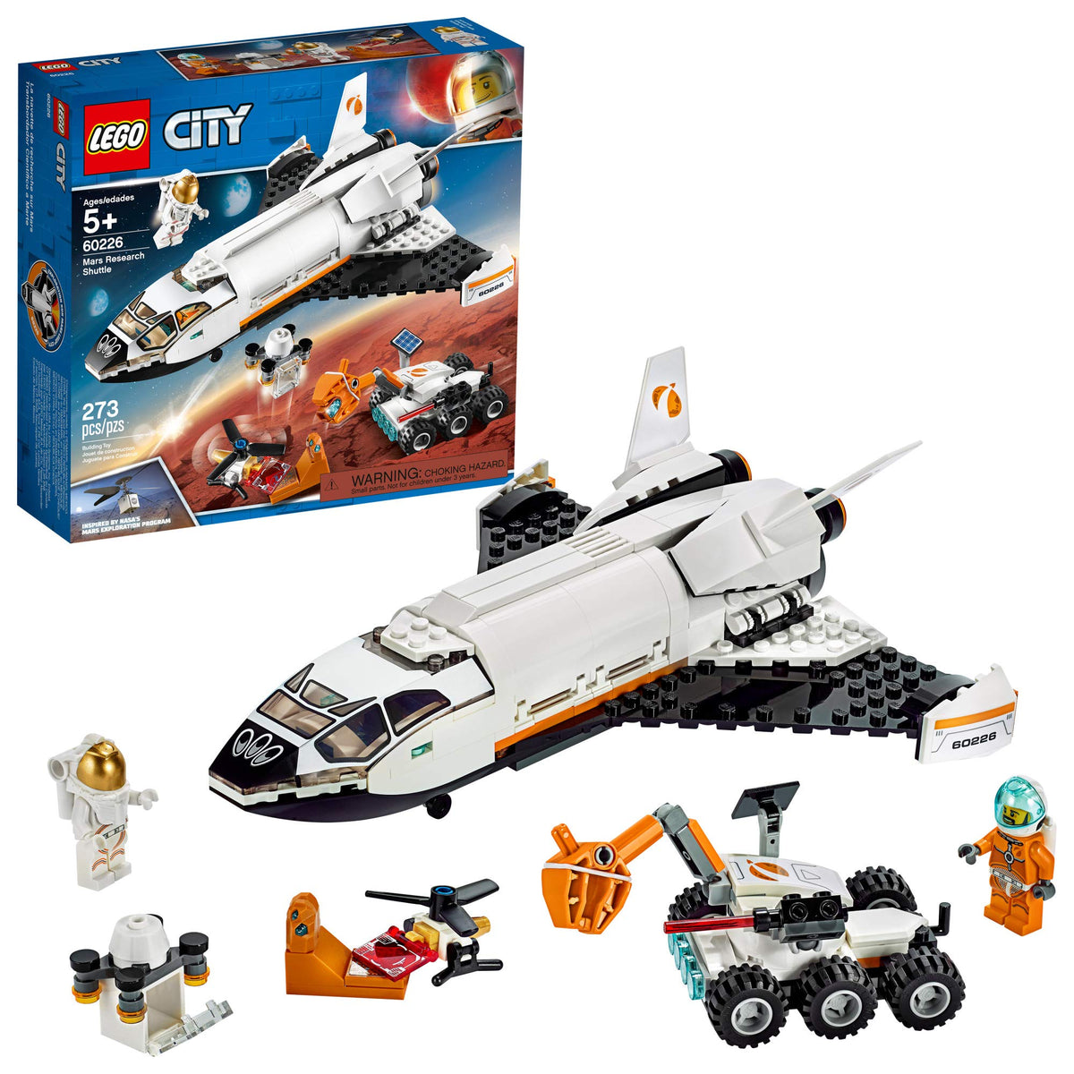 LEGO City Mars Research Shuttle Space Set (60226) - product photo
