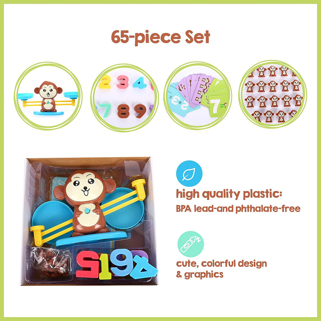 Monkey Balance Counting & Math Game