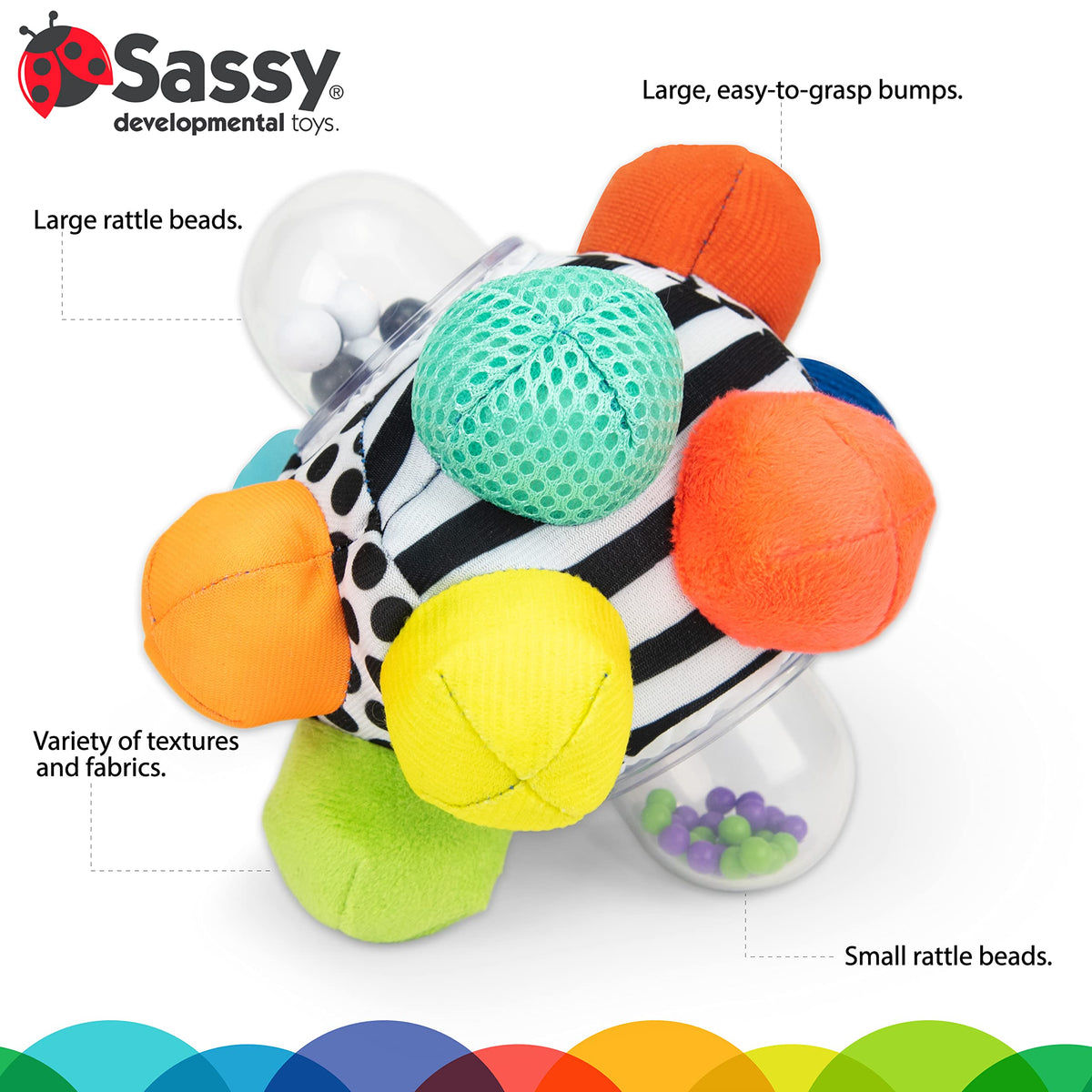 Easy-Grasp Baby Sensory Ball