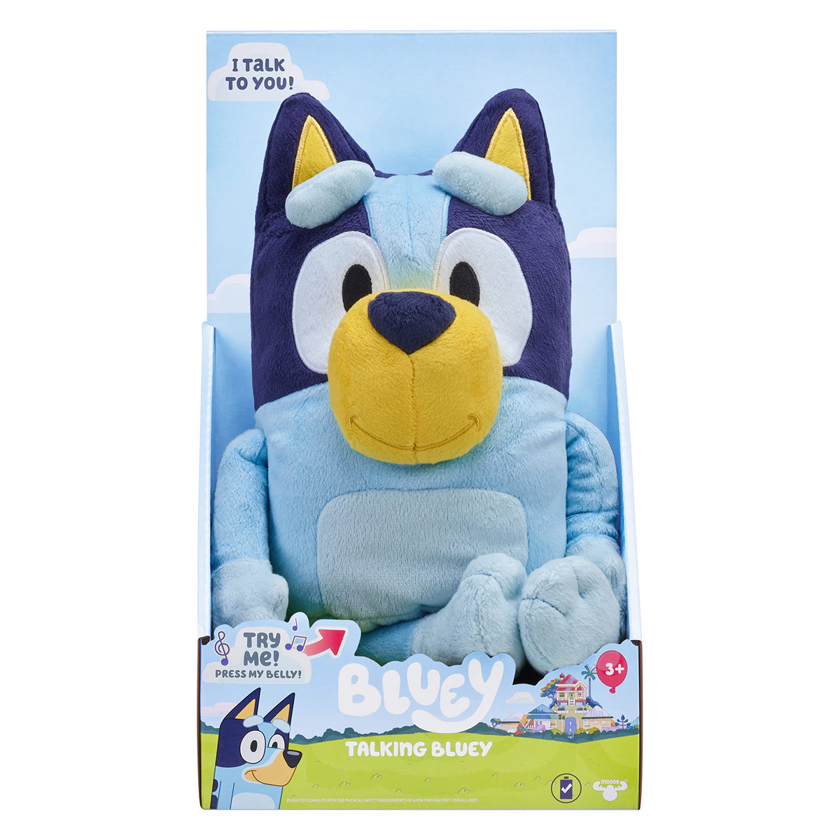 Talking Bluey - Interactive 13" Sing Along Plush