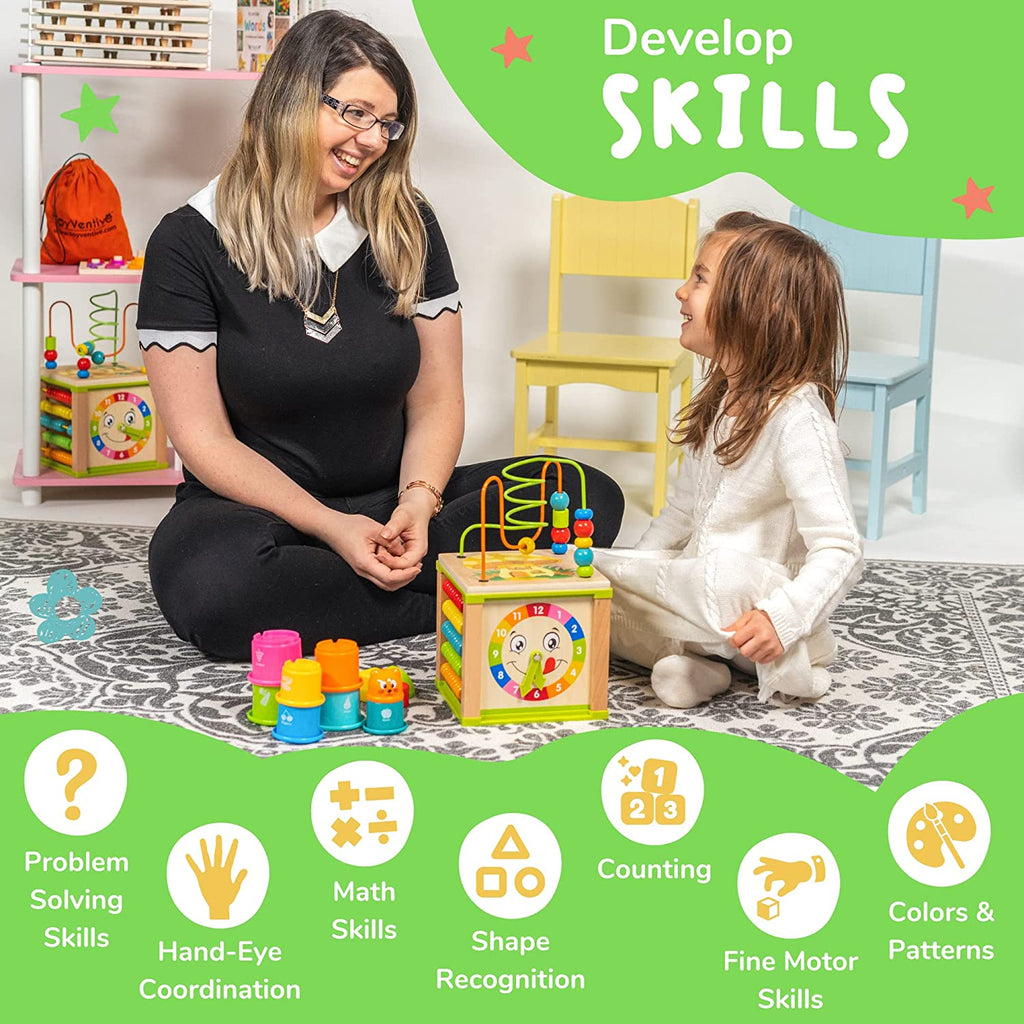 Toddlers STEM Activity Cube