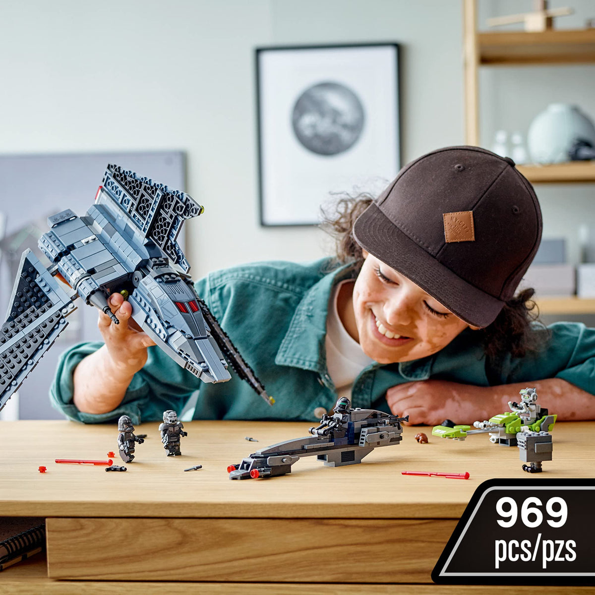 LEGO Star Wars The Bad Batch Attack Shuttle, 969 Pieces, Ages 9+