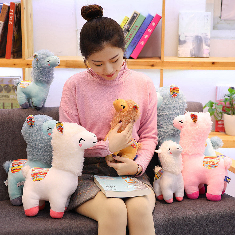 Pastel Alpaca Plush