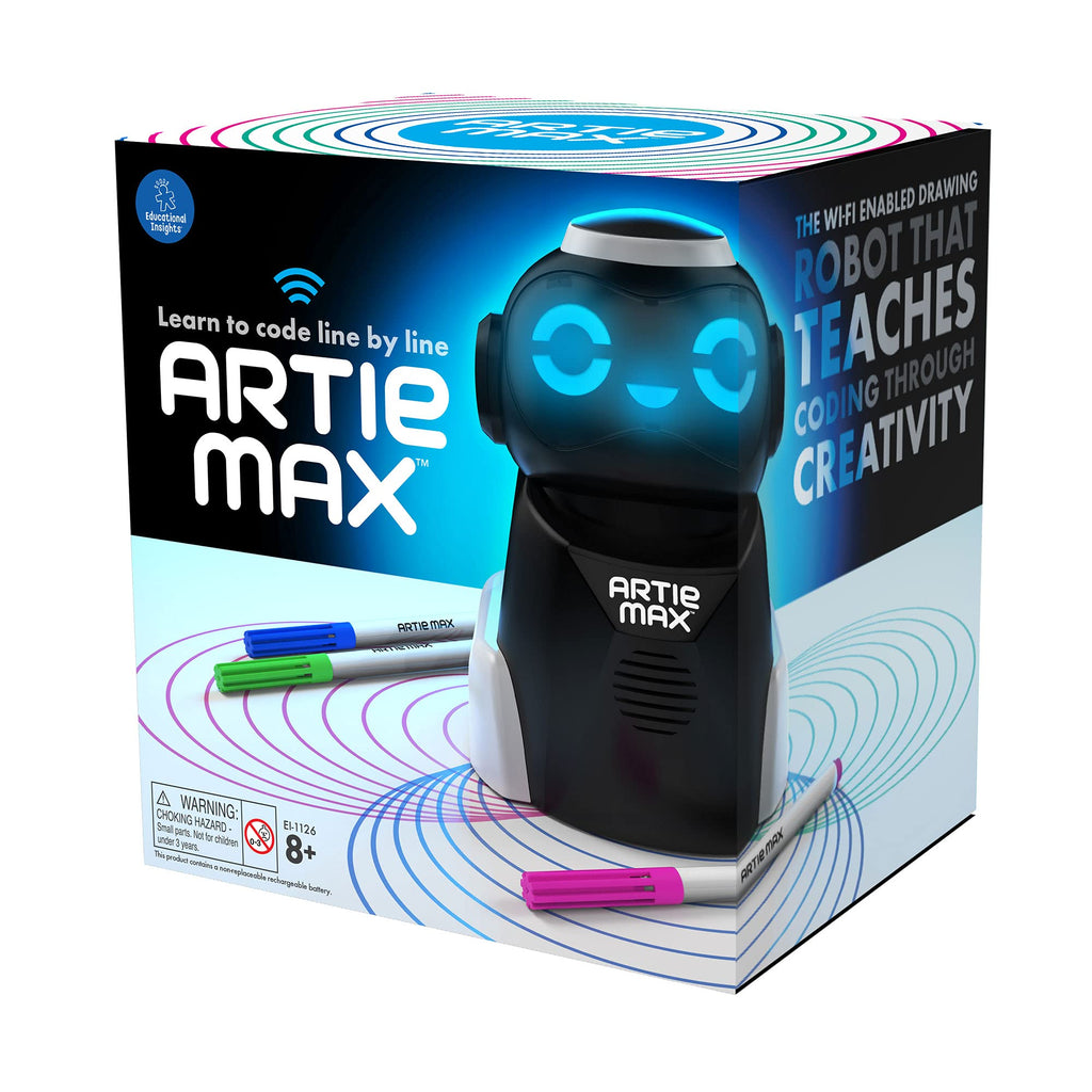 Educational Insights Artie Max Coding & Drawing Robot